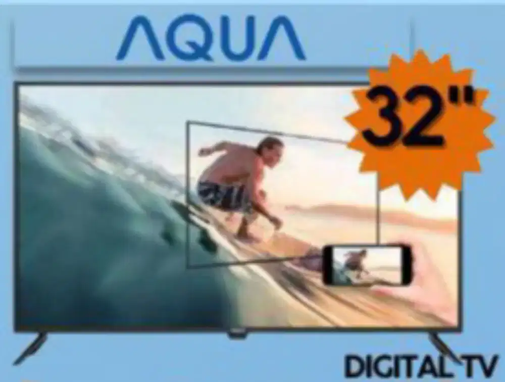 Aqua LED Digital TV 32 inch BARU Bisa COD