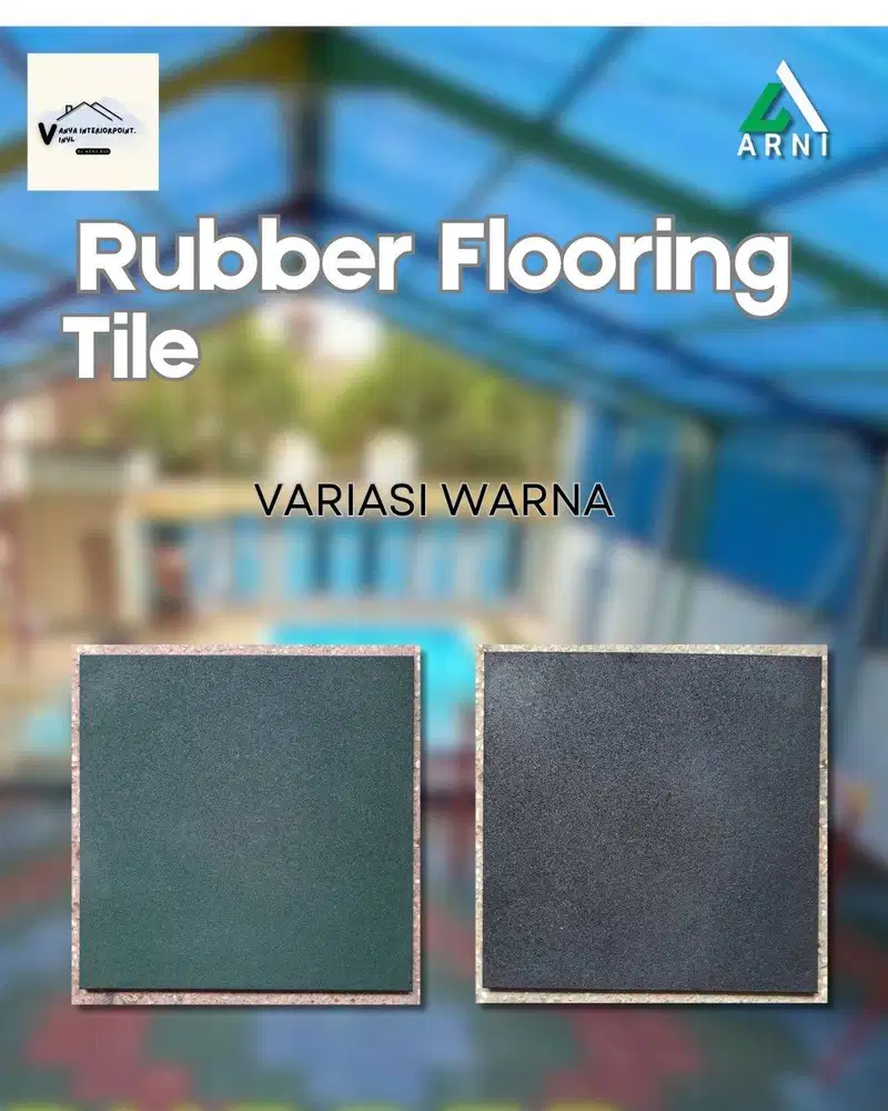 Rubber Flooring Tile – Lantai Gym, Playground & Area Outdoor