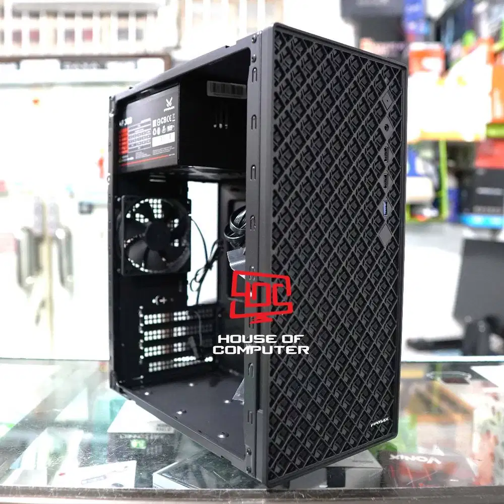 FPMAX Case PC CORTEX ECO Office M-ATX/MINI-ITX Free PSU TF300W