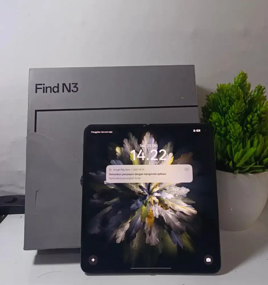 OPPO FIND N3 FOLD RAM 16+4/512GB LAYAR LIPAT MULUS NOMINUS FULLSHET
