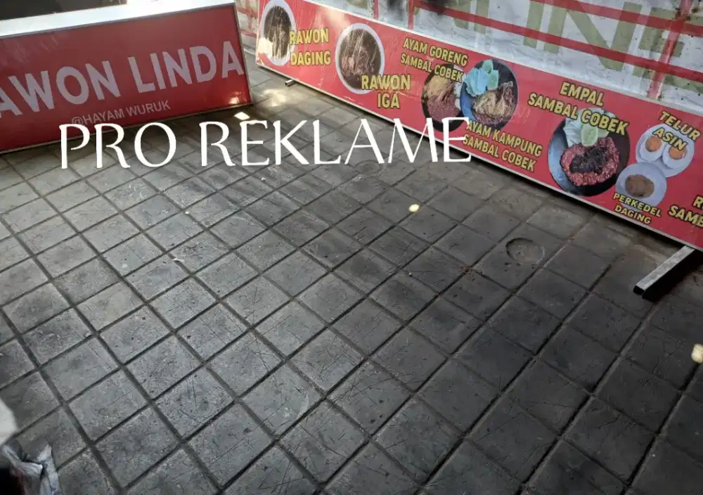 Terbukti! huruf timbul, neonbox, papan reklame, sign, las, neon box