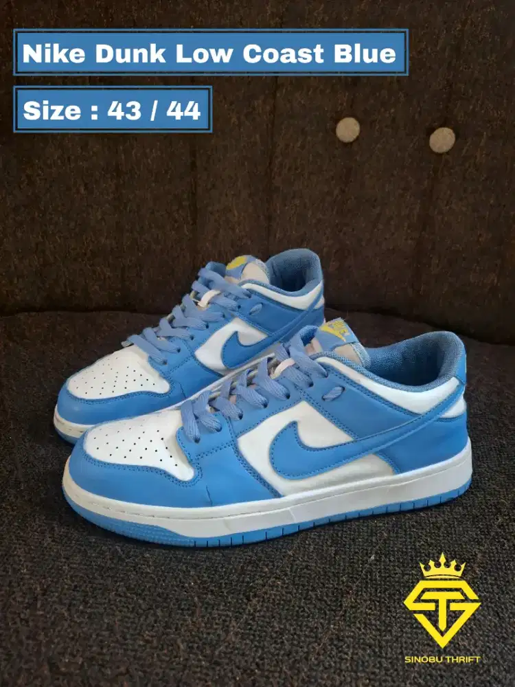 Nike Air Jordan Dunk Low Coast Blue (bekas) size 44