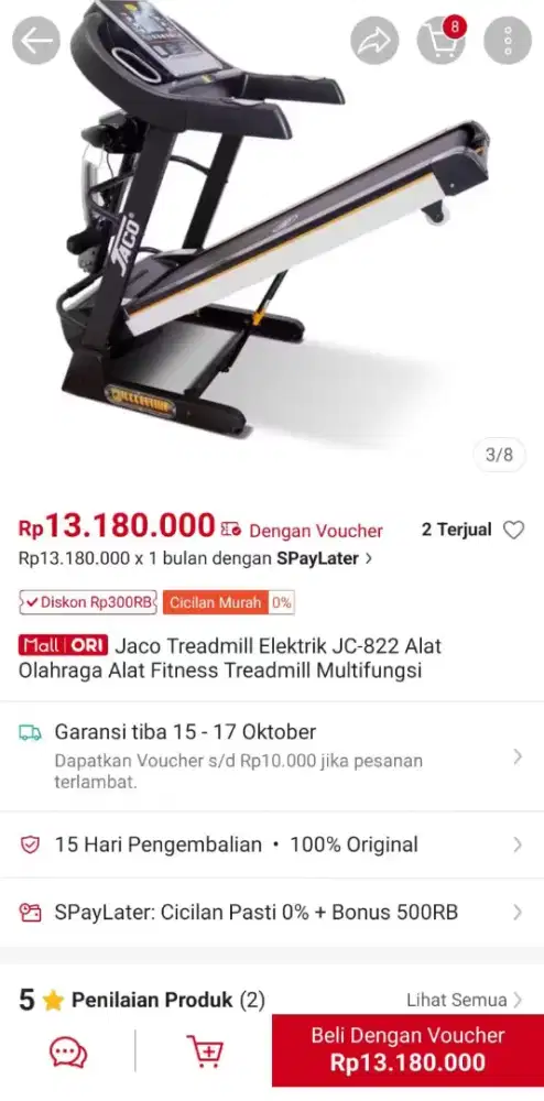 Treadmill elektrik