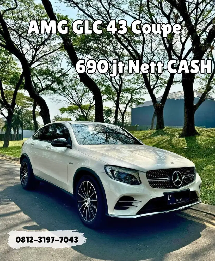 AMG ASLI !! Mercedes Benz AMG GLC43 Coupe