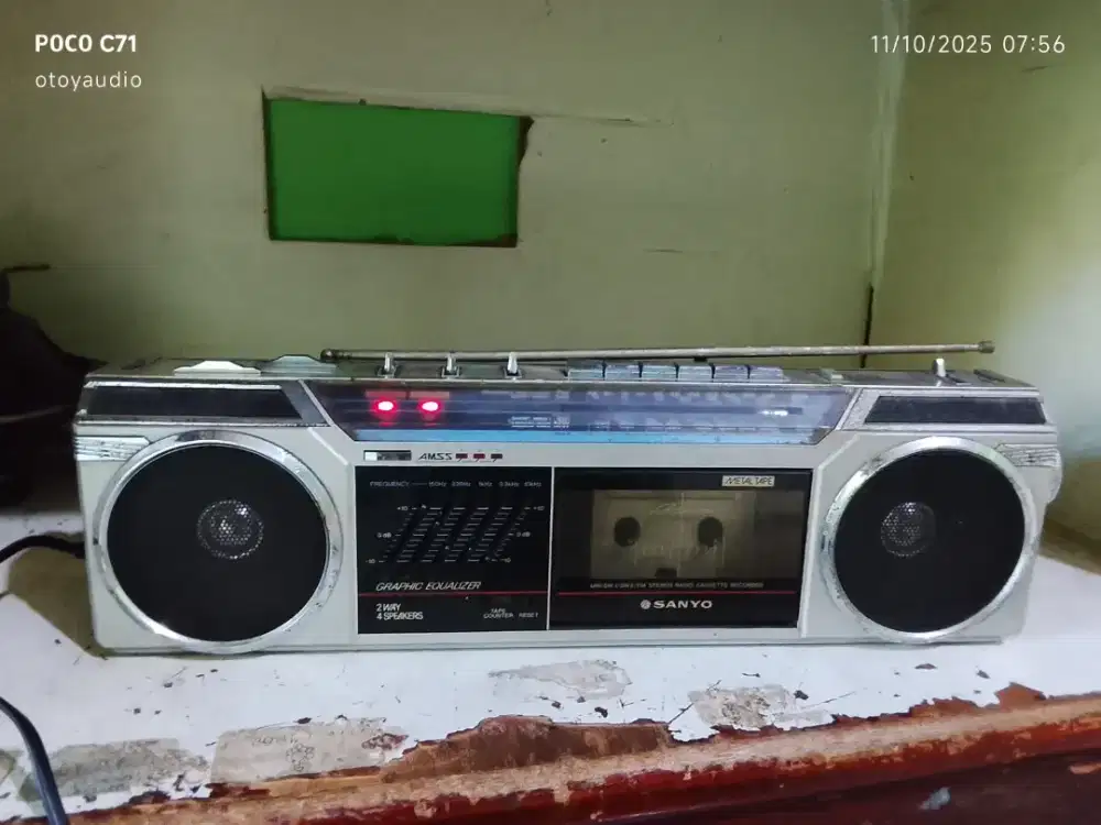 Mini compo vintage sanyo