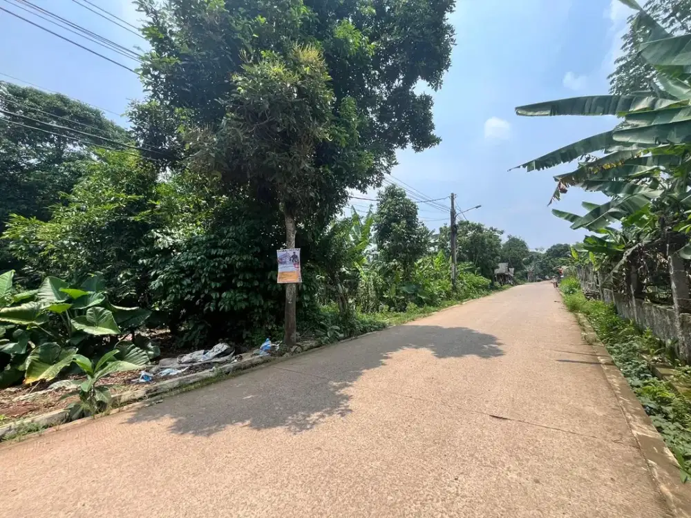 Tanah Strategis Cisauk - Tepi jalan - 100 Jutaan!