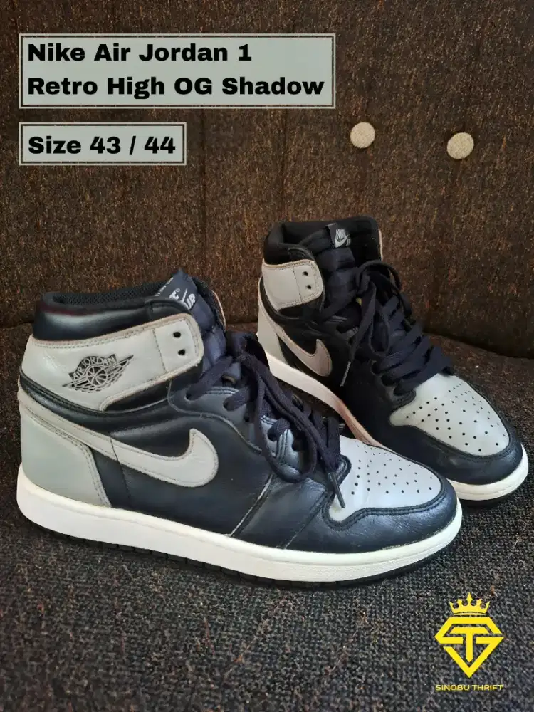 Nike Air Jordan 1 Retro High OG Shadow size 44 bekas