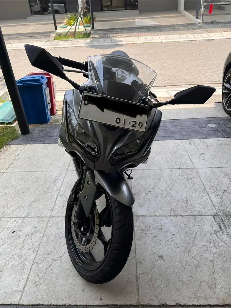 Ninja 250fi abu abu (grey)