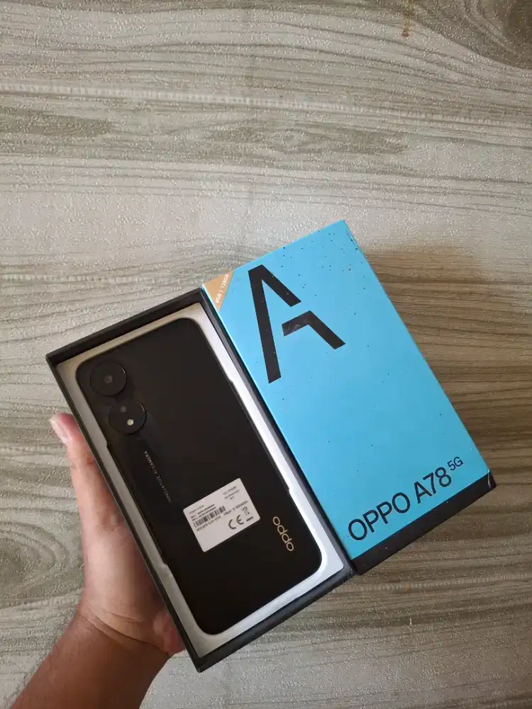 Oppo A78 5G Ram 8/128 fullset original