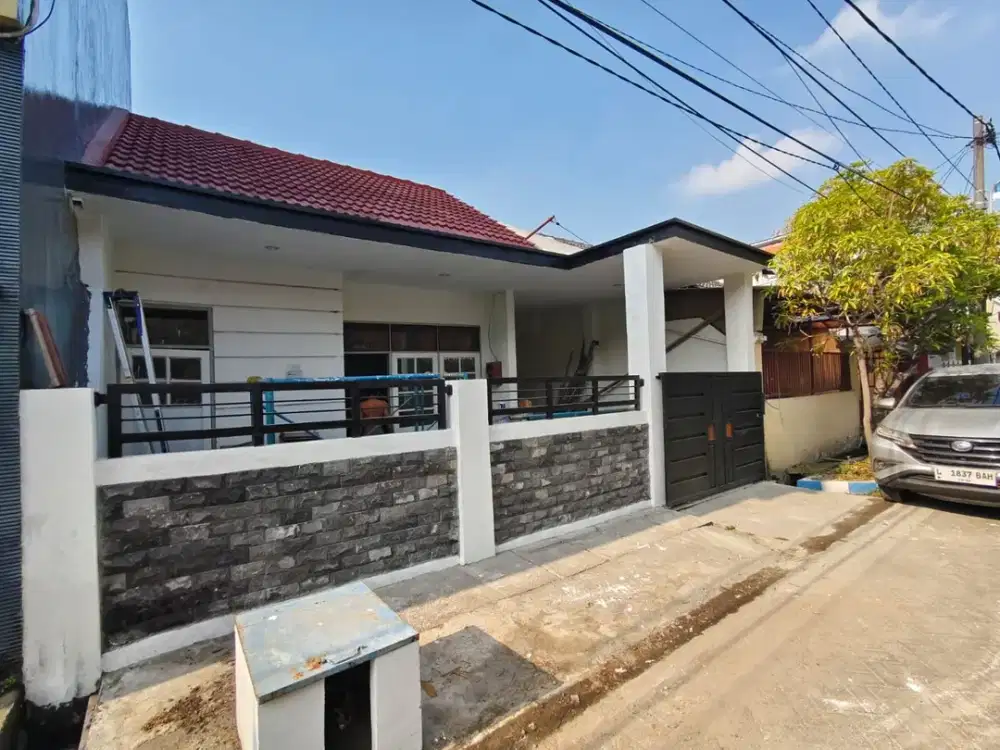 ‼️TERMURAH ‼️ RUMAH RUNGKUT MAPAN TERIMA SUDAH RENOVASI. DEKAT MERR, UPN, TOL, BANDARA JUANDA, TEMPAT IBADAH