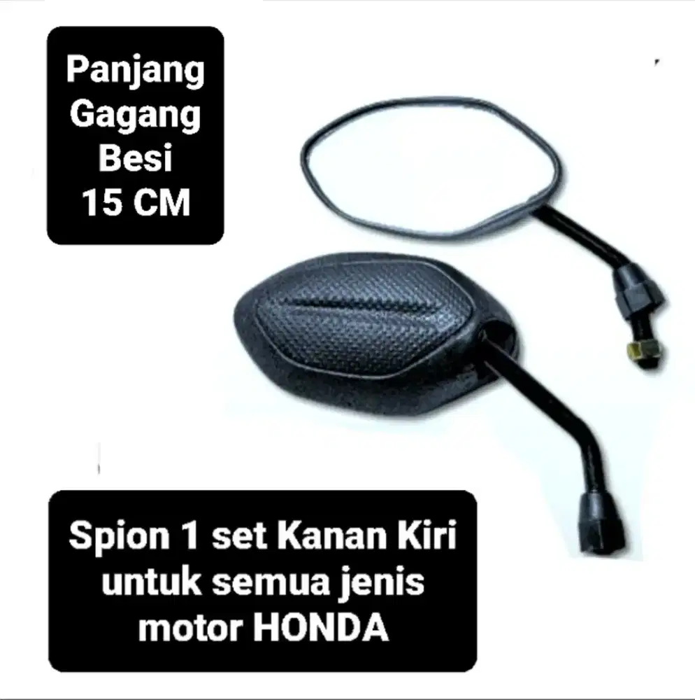 Spion universal semua jenis Honda ukuran Standar dan kecil