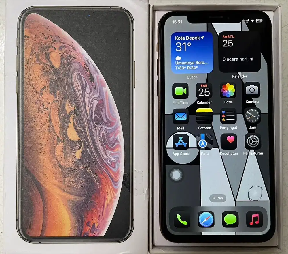 Jual iphone xs 256gb inter bebas notif