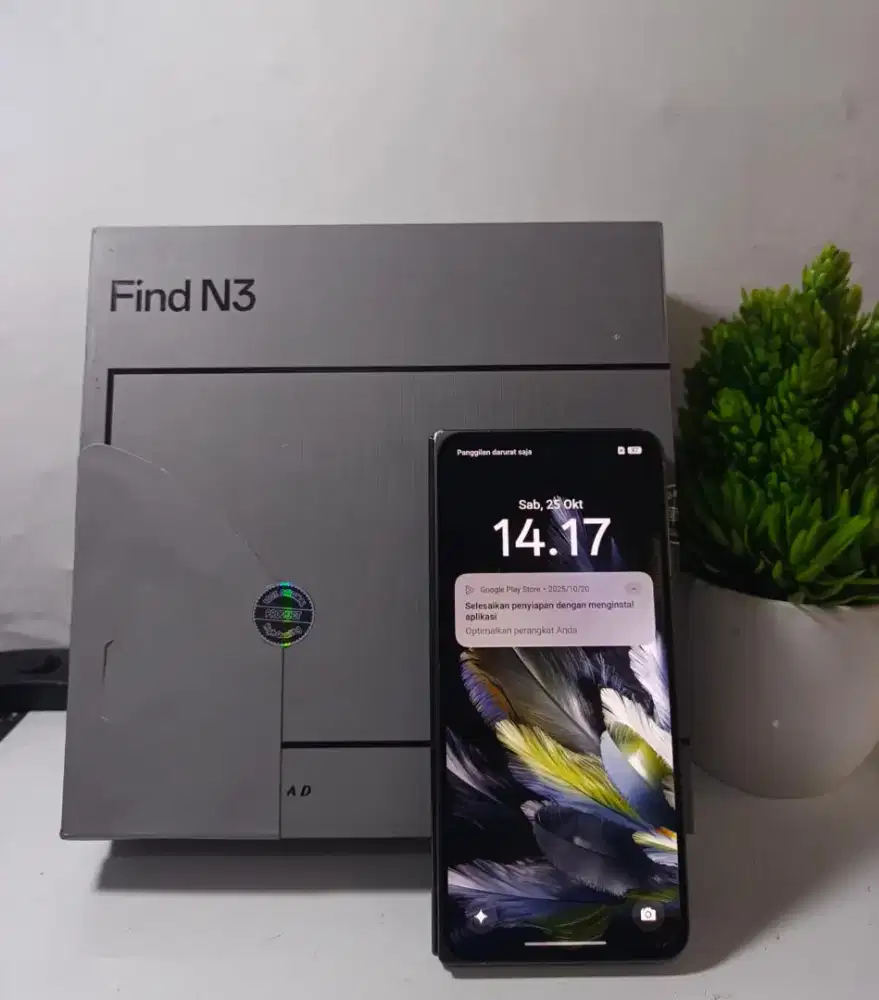 OPPO FIND N3 FOLD RAM 16+4/512GB LAYAR LIPAT MULUS NOMINUS FULLSHET