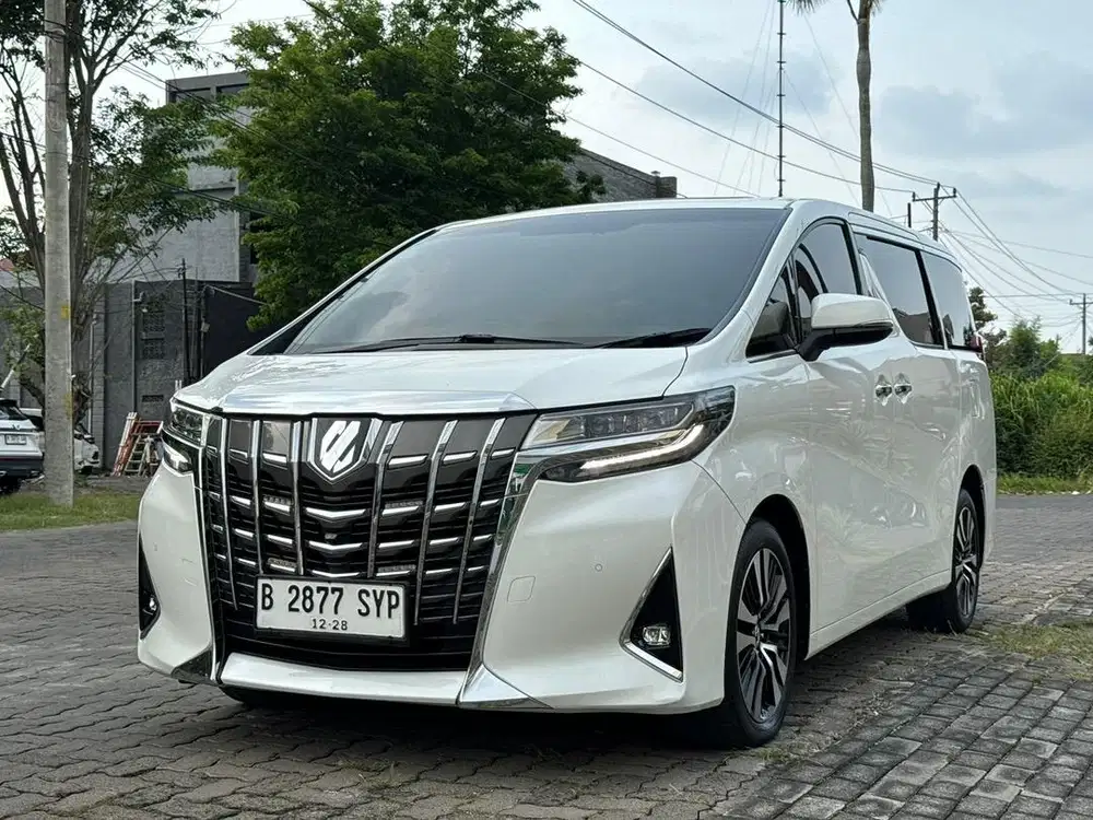 Km 10rb! Alphard G ATPM Pilot Seat 2018 Spt Baru!