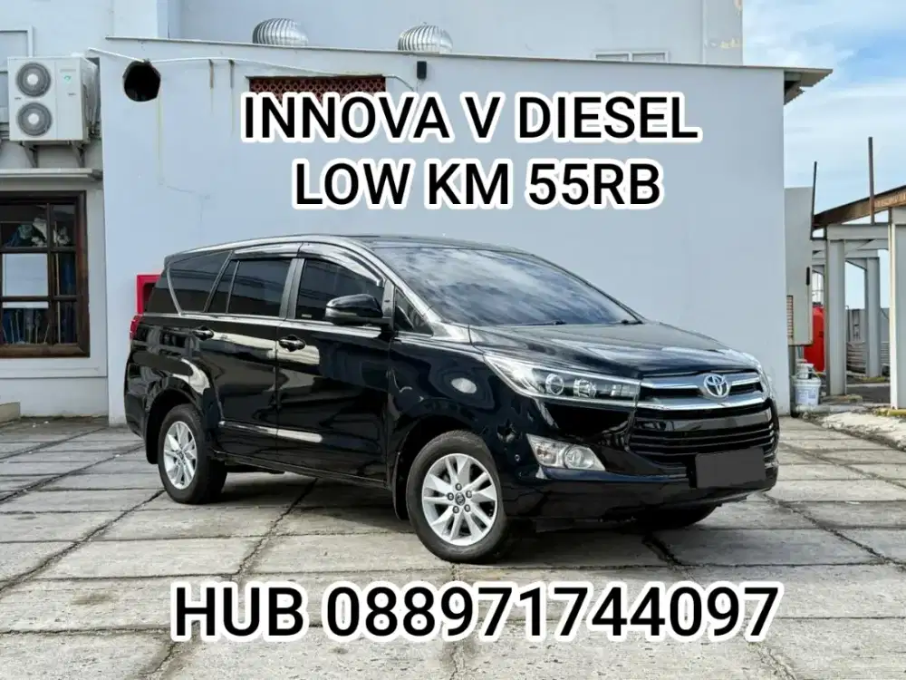 (LOW KM 55RB) TOYOTA KIJANG INNOVA V DIESEL 2018