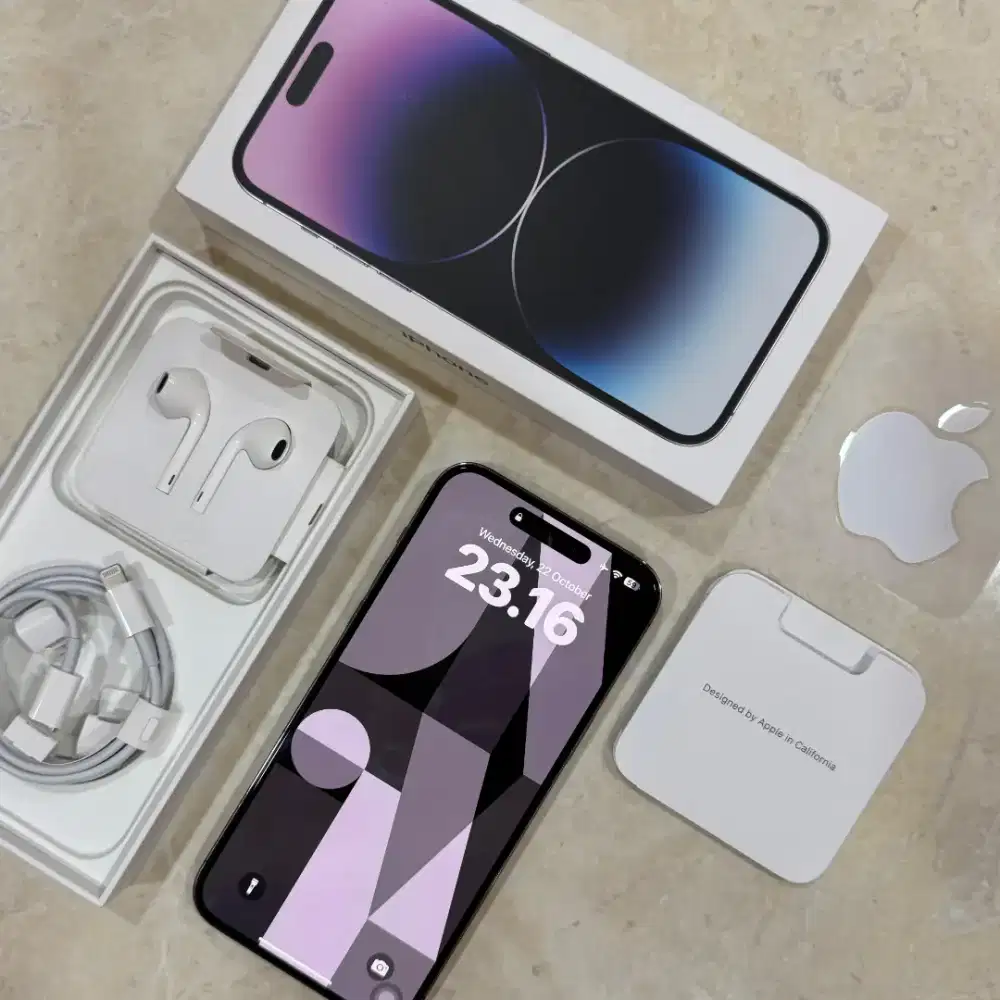 Iphone 14 Pro Max 256GB Bea cukai setara Ibox