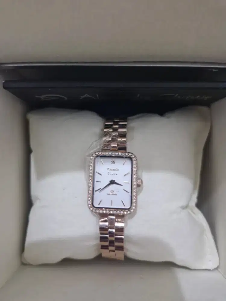 Jam tangan wanita alexandre christie original - elegant & mewah
