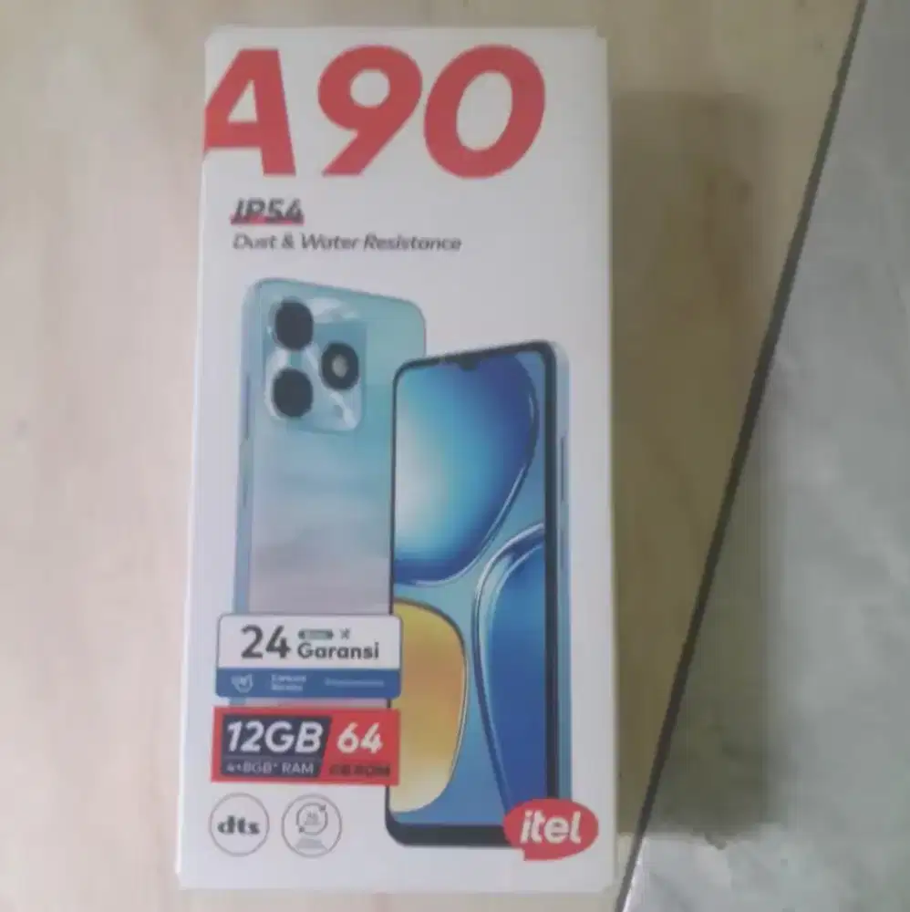itel A90 ram 4/64 new ( setara s25 p70 a80 redmi note 15c 14c )