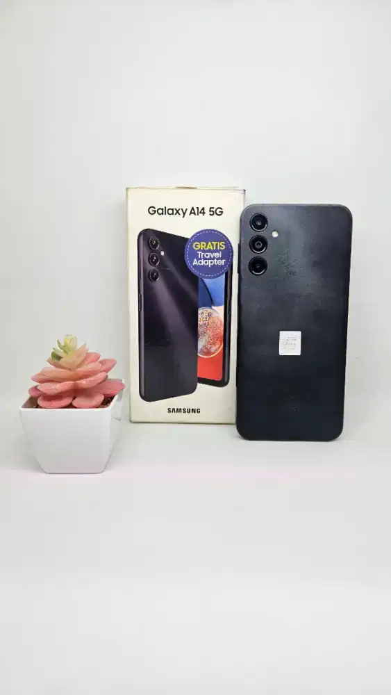 Samsung A14 5G 6/128 [Black] SEIN/Resmi 30-08-24