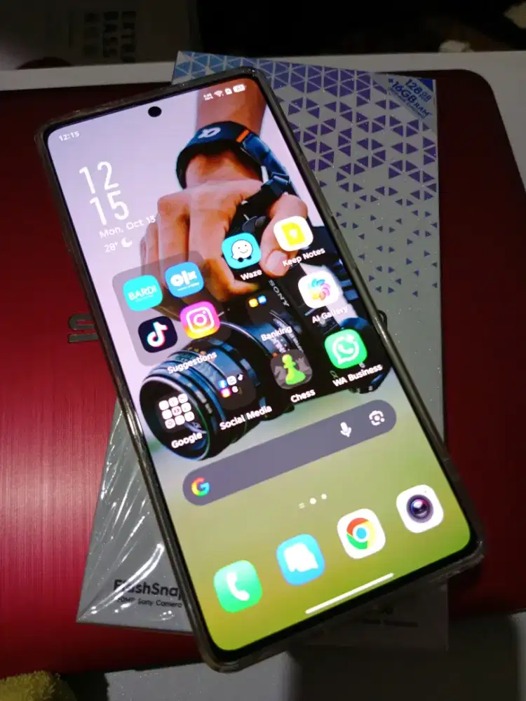Tecno Camon 40 8/128GB FULLSET pemakaian 1 bulan