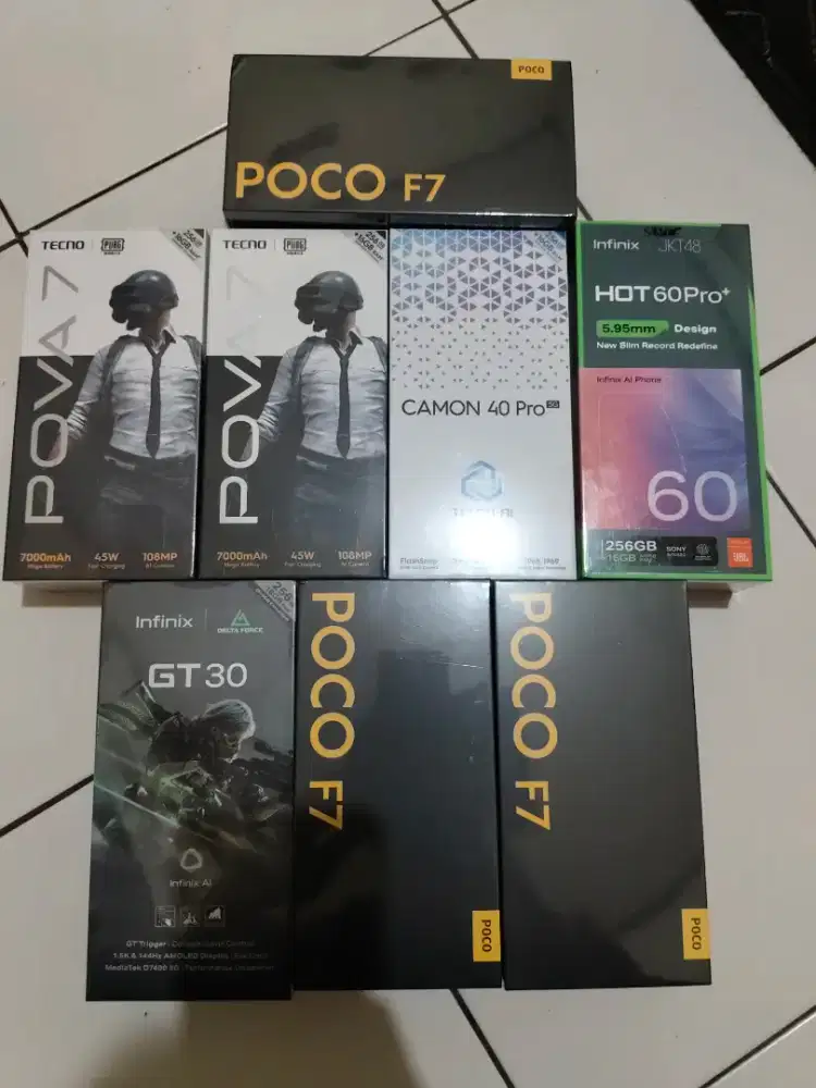 HP BARU SEMUA SEGEL NO REPEK