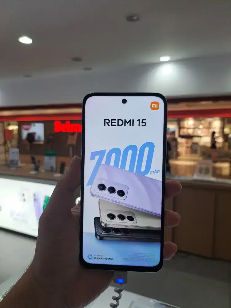 Xiaomi Redmi 15 Ram 8+8/256GB Baterai Besar Layar Besar Bisa Cicilan