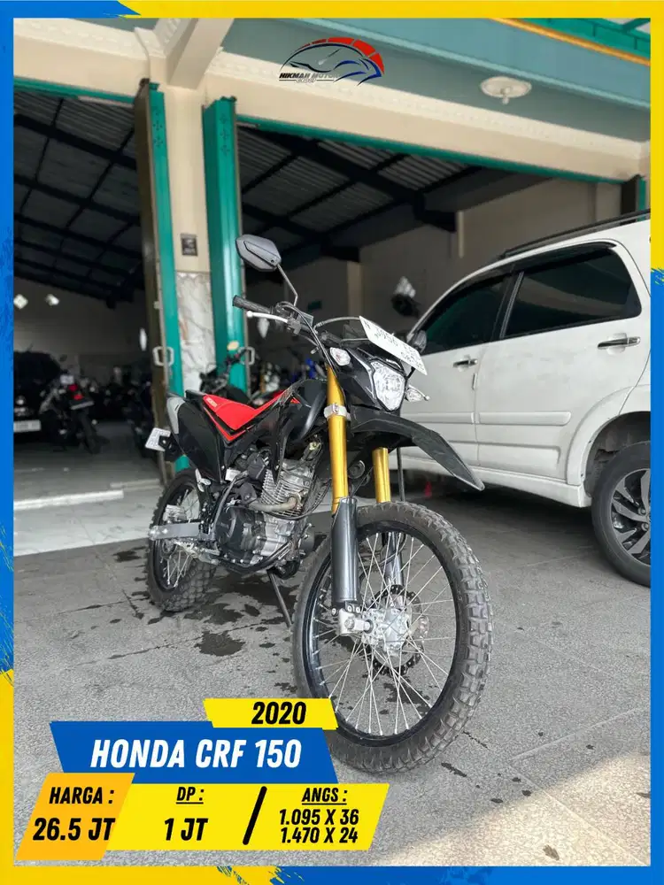 HONDA CRF 2020 MANTAP GASS MASZEHH HIKMAH MOTOR KEPUH