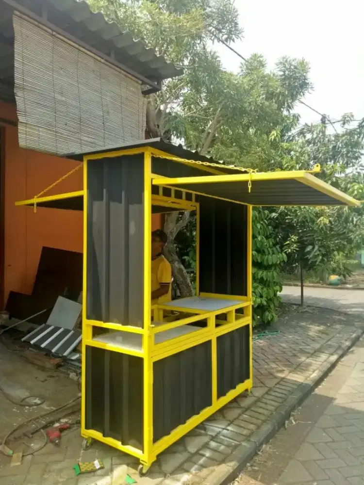 Booth kontainer project murah