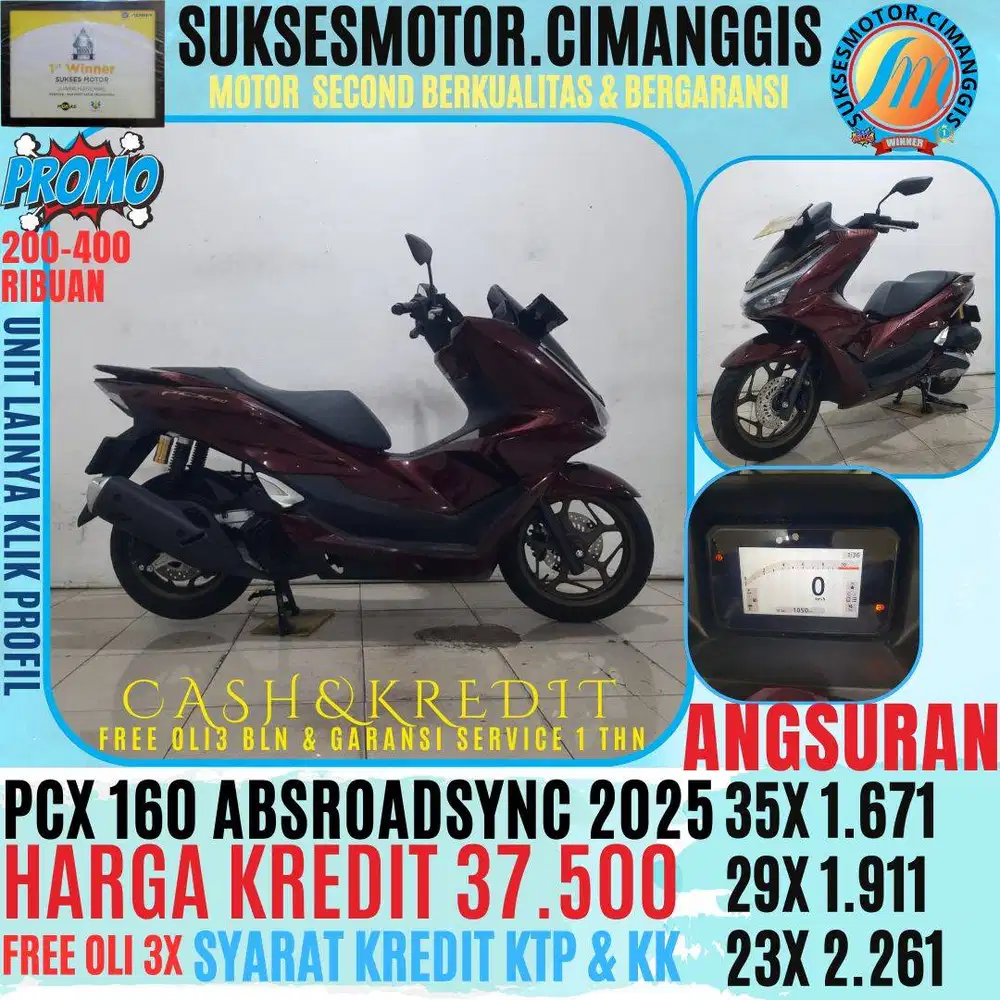 PCX 160 ABS ROADSYNC PROMOTERMURAH CASHBACK UPTO 700 RIBUAN FREE OLI 3