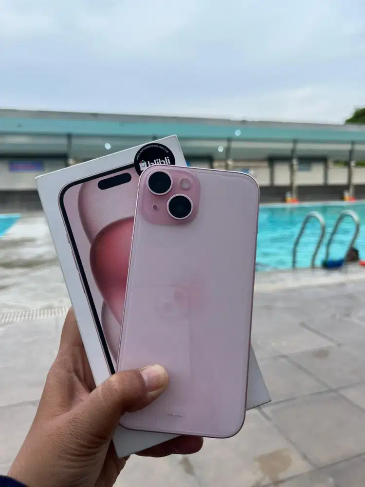 iPhone 15 128GB iBox Pink On Maret 2026 Digimap Blibli GDN 128