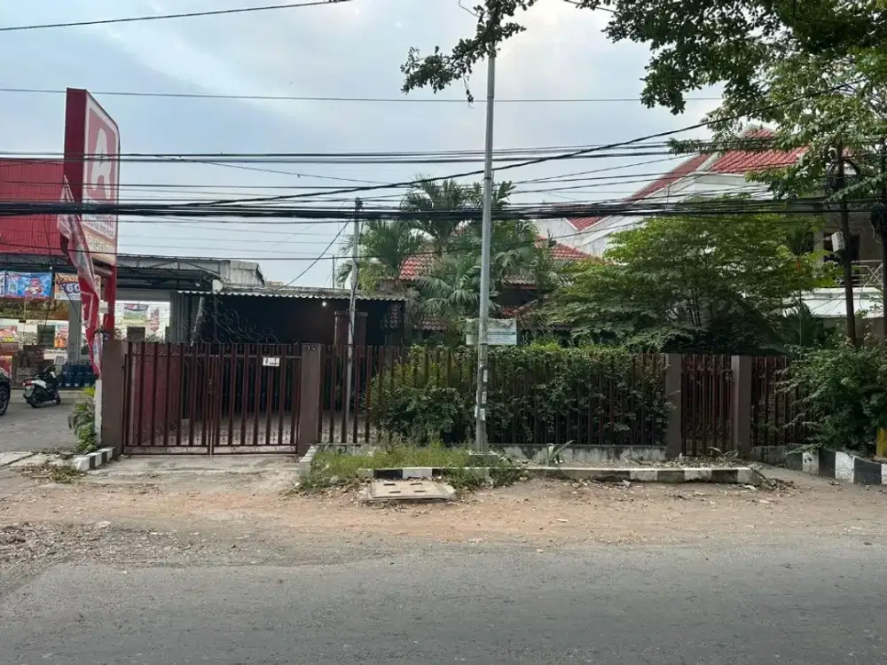 ‼️STRATEGIS ‼️ RUMAH LAMA NOL JALAN RAYA TENGGILIS RUNGKUT. COCOK UNTUK KOMERSIL, USAHA, KANTOR, Dsb