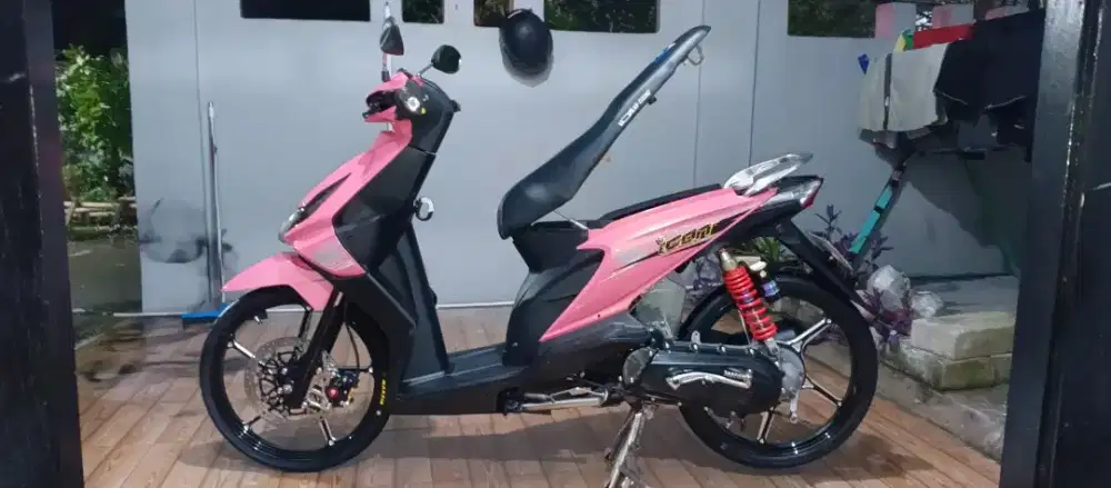 Beat karbu tahun 2013 pajak hidup plat B, surat lengkap (STNK, BPKB)