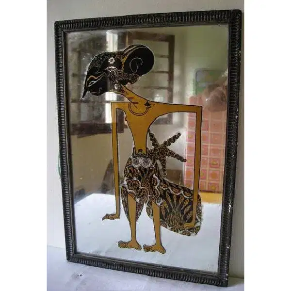 unik lukisan tangan ARDJUNA Javanese classic era kolonial