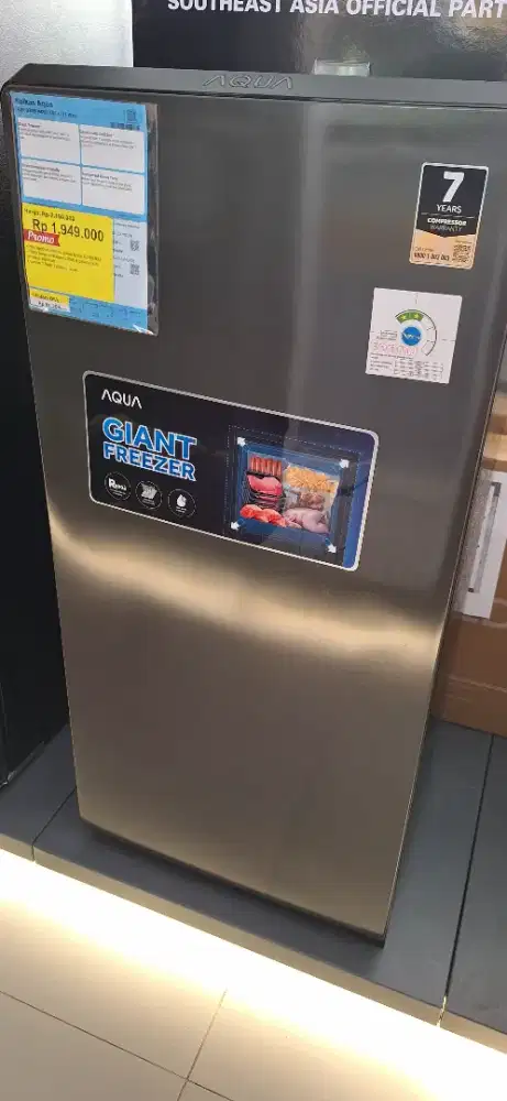 Aqua kulkas 1 pintu