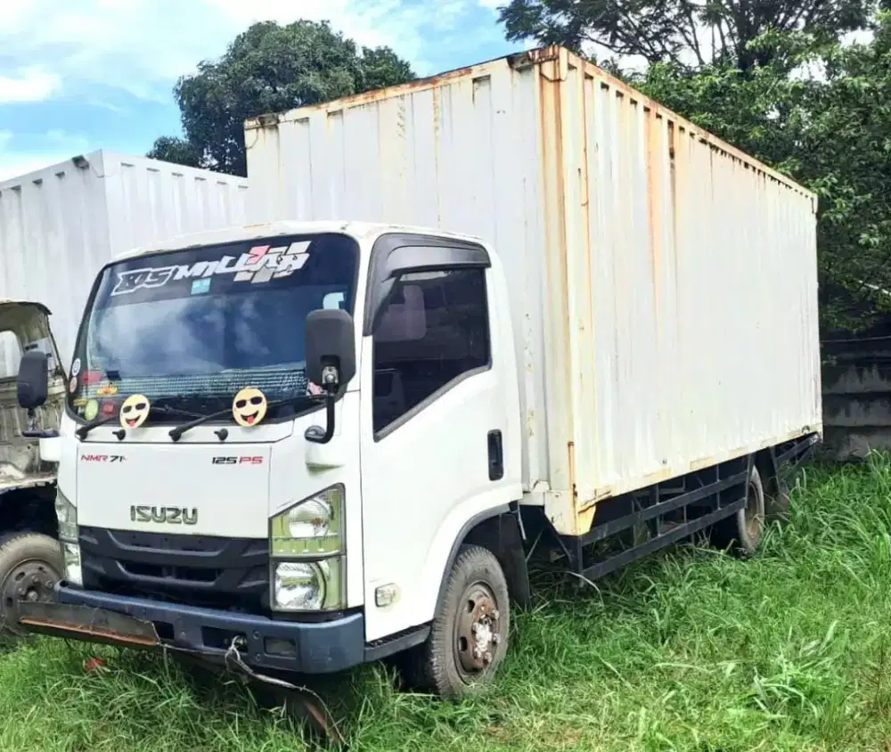 EURO2+banBARU MURAH CDD LONG isuzu elf NMR 71 L box besi 2022 bok