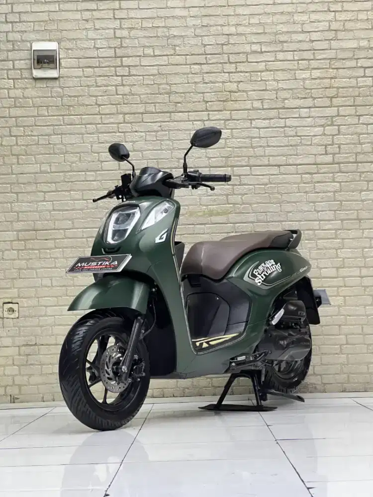 TERMURAH‼️ Honda Genio ISS 2023 Matte Green - Mustika Motoshop