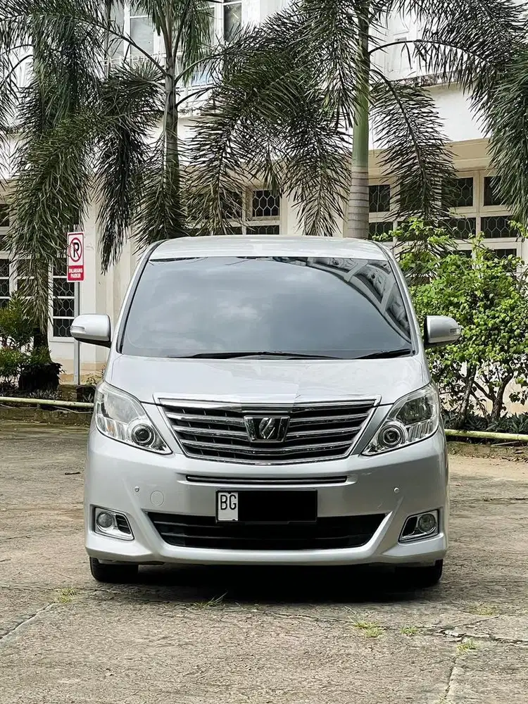 (Dp 25 jt) Toyota Alphard X AT 2012, Terawat