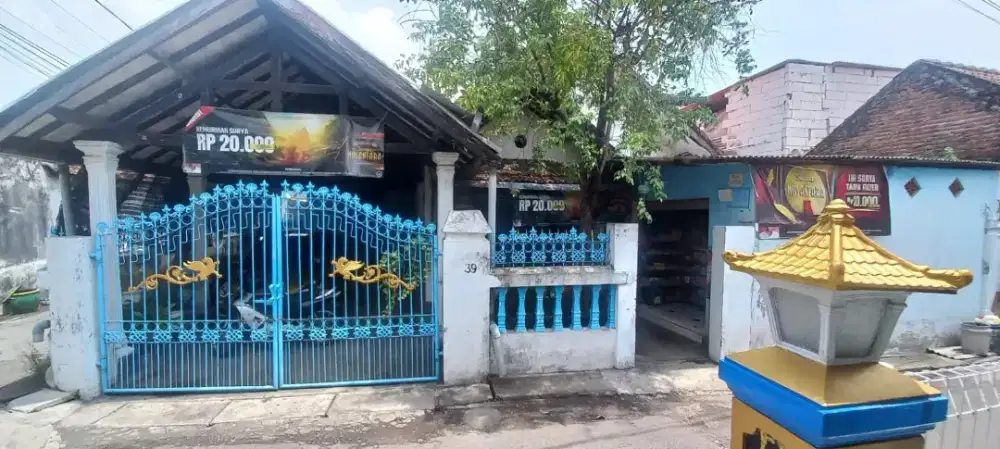 Dijaul tanah + rumah