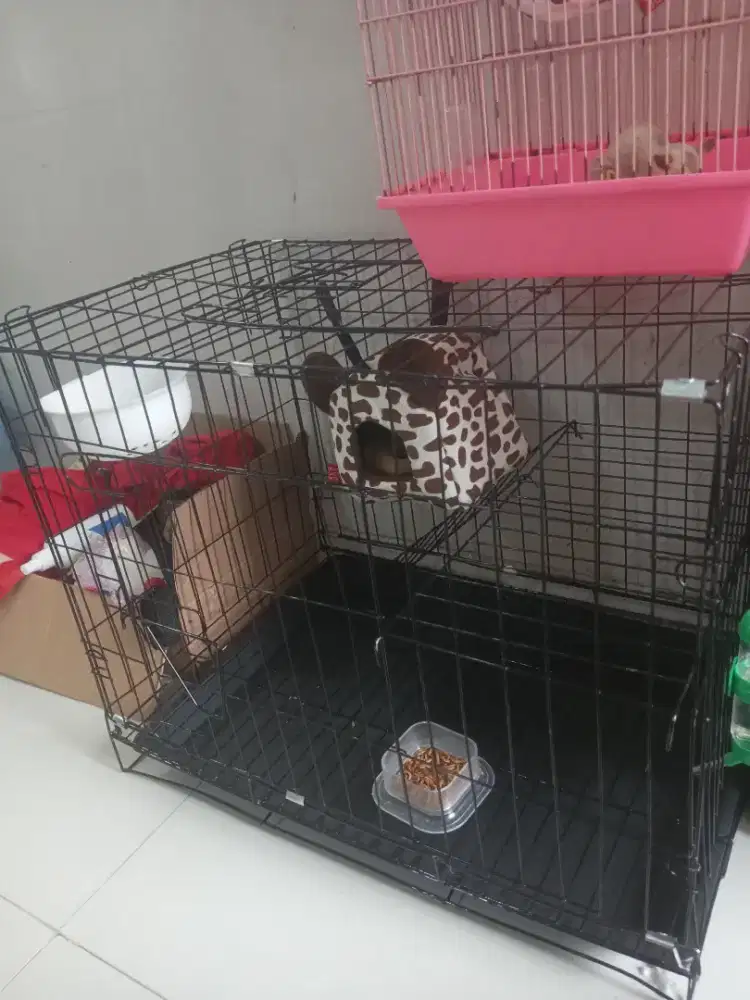 Jual kandang kucing anjing kelinci tingkat 60x40