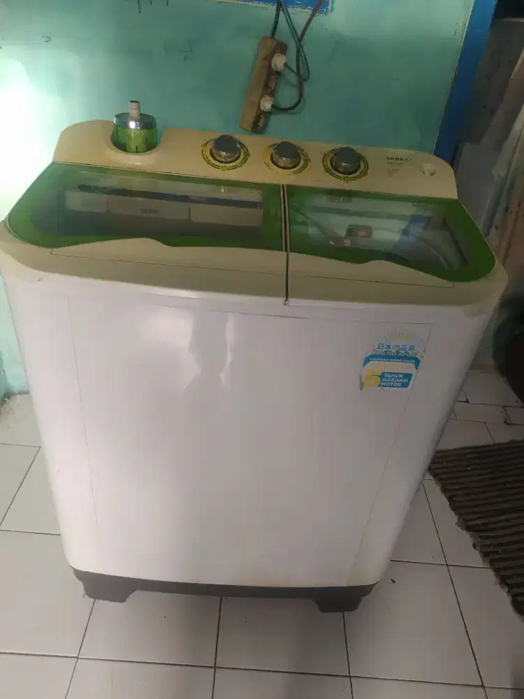 Jual m cuci  2 lubang merek Sanken tw 1133gr