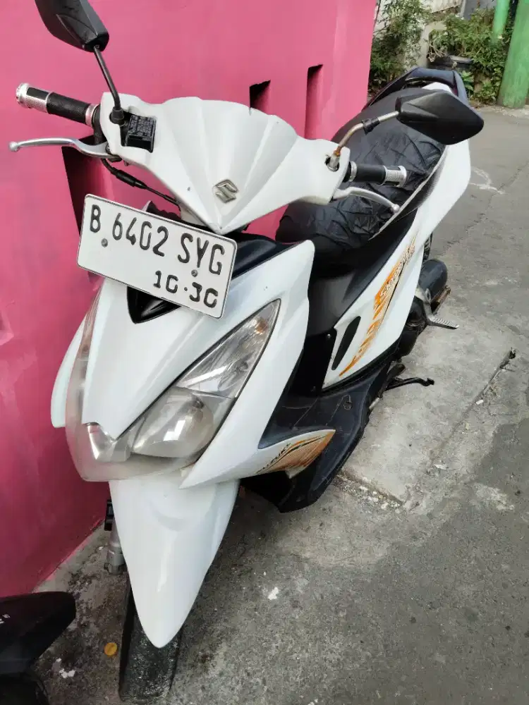 Suzuki SkyDrive 125 CC th 2010 plat 2030 PJK pnjng