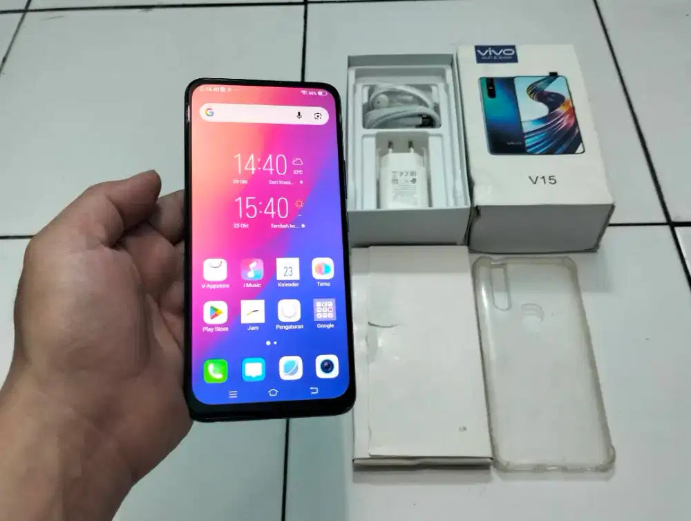 BUTUH UANG VIVO V15 RAM 8GB / 256GB 4G LTE 6.53in Finger Kamera Pop Up