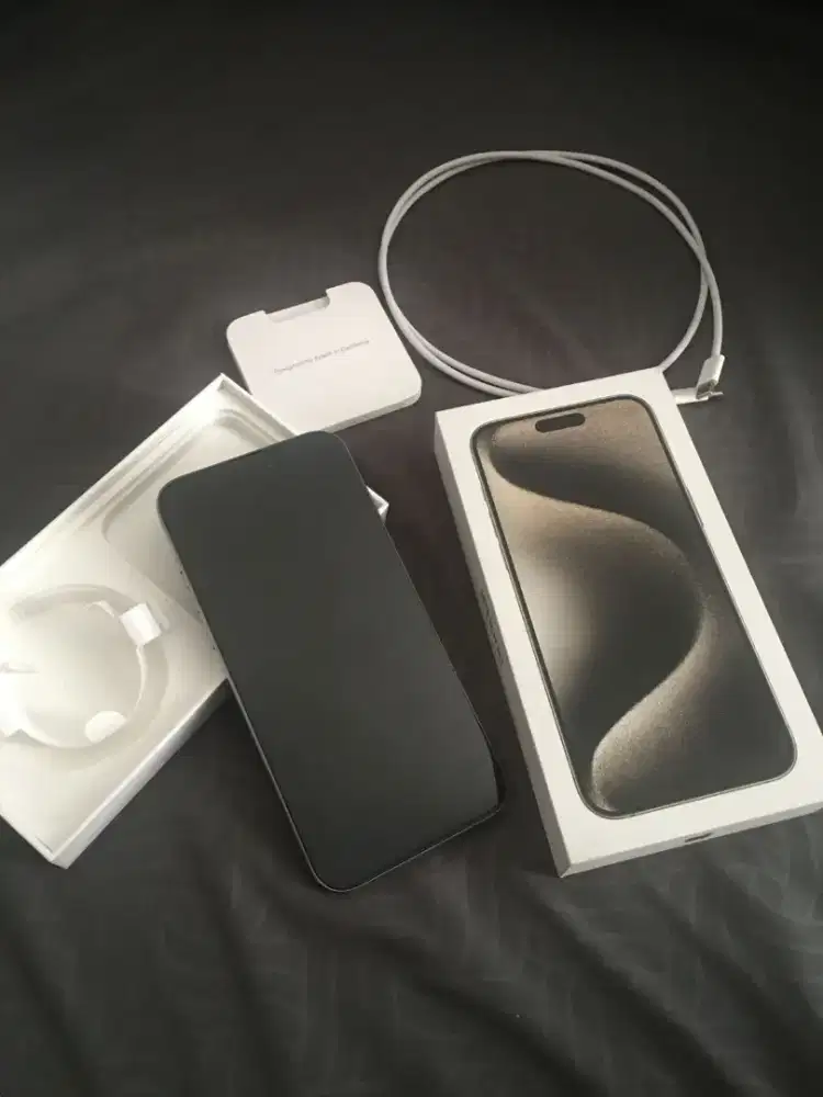 iPhone 15 Pro Max 256Gb ex.gar. resmi I-Box. Normal. BH:90+. 99%Mulus