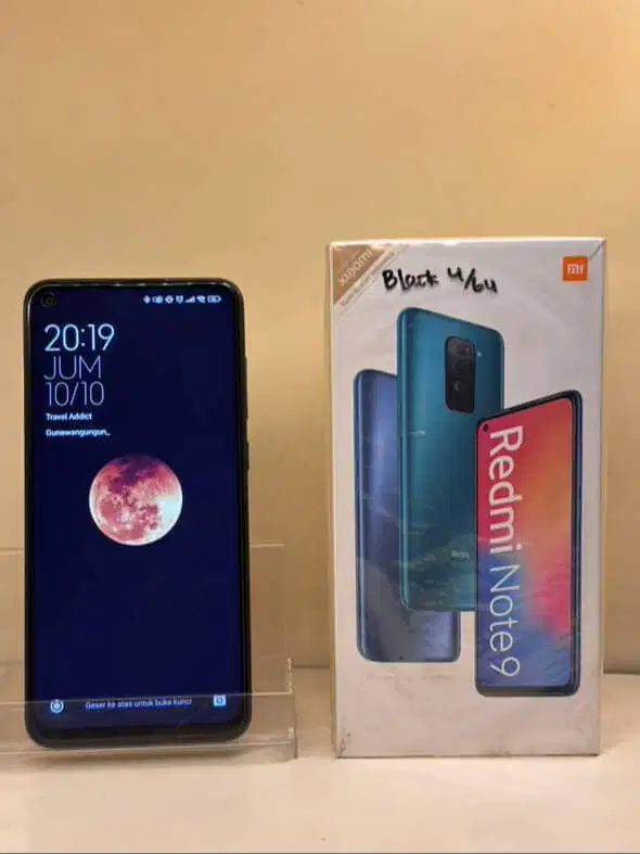 Xiaomi redmi note 9 ram 4/64gb mulusss murahh