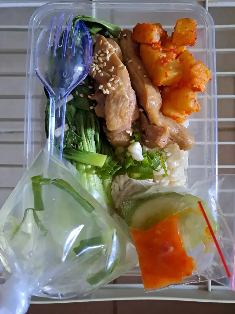 Open Po nasi Hainan ayam