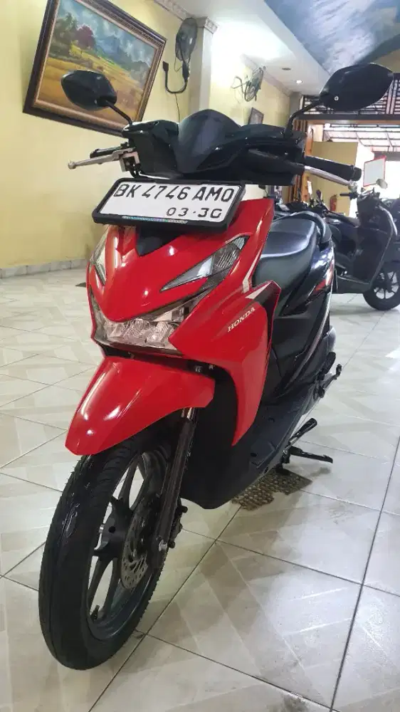 New Beat Sporty(Model Terbaru)2025-Odomtr 5.000 KM-plaza motor