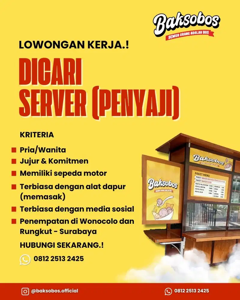 LOKER SERVER BAKSOBOS