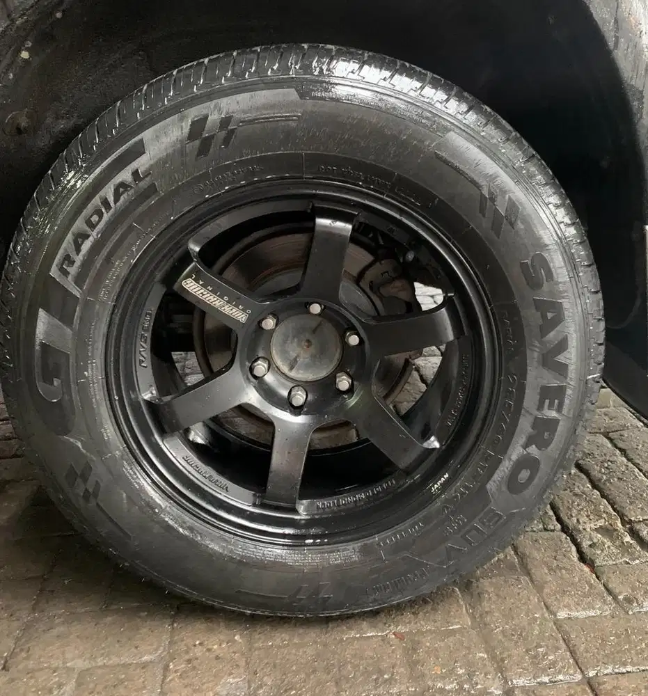 Dijual Cepat Velg R18 Te37 dan Ban GT Suv Premium