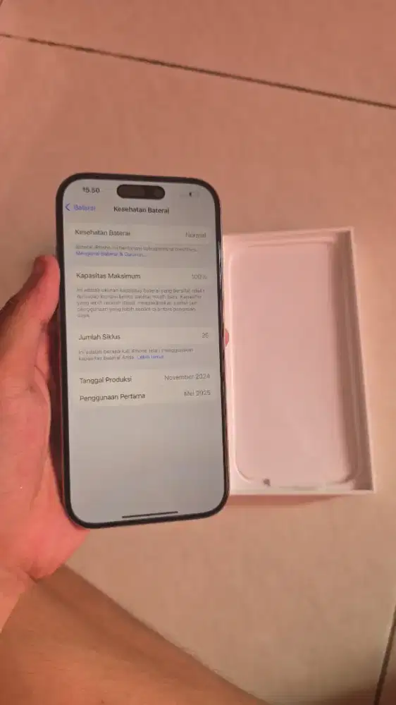 IPHONE 16 PRO 128GB IBOX FULLSHET GARANSI ON