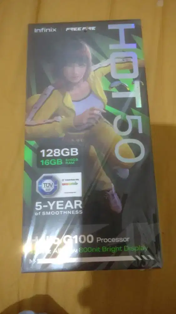 Infinix hot 50 second